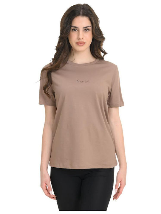 Target Γυναικείο T-shirt Καφέ