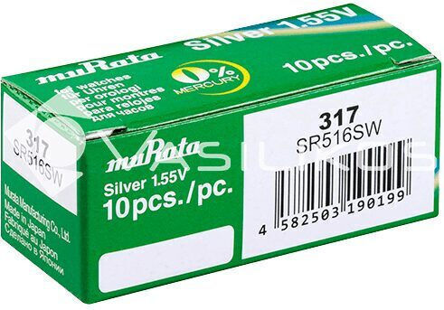 Murata Baterie Oxid de Argint pentru Ceasuri 1.5V
