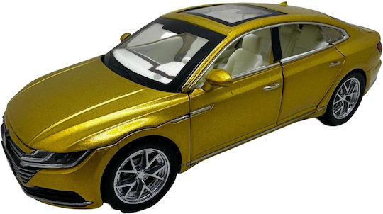 Volkswagen Passat Cc Gold 1/32 Model Lights Sounds Opening Doors Hoods