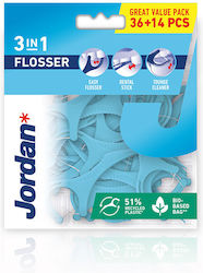 Jordan 3in1 Flosser Οδοντικό Νήμα 50τμχ Jordan 3in1 Flosser Οδοντικό Νήμα 50τμχ