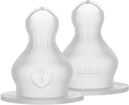 Bibs Θηλές από Σιλικόνη Αργής Ροής για 6+ μηνών 2τμχ