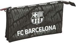 F.C. Barcelona Schwarzes Federmäppchen
