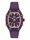 Ice Ceas Dama 45mm Baterie Cu Curea Din Cauciuc Violet