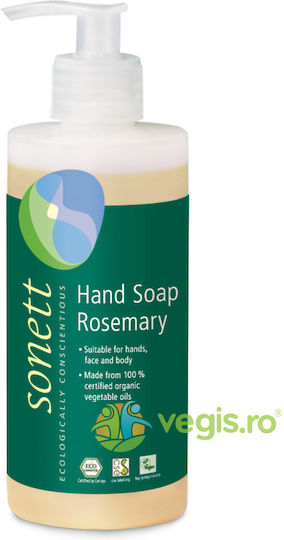 Organische Flüssigseife mit Rosmarinöl 300ml