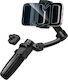 Hoco K91 Mobile Gimbal with 3-Axis Stabilizer and 5 Hours Operation Black