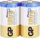 Baterie Alcalină Gp Ultra Plus Lr20 2 Bucăți Per Pachet 1.5v
