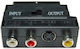 Scart Adapter 3 Rca + S-vhs Steinberger