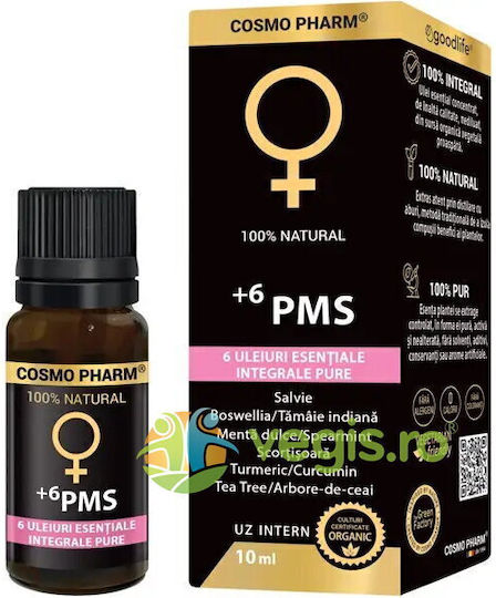 +6 Pms Hormonal Balance 6 Complete Essential Oils 10ml