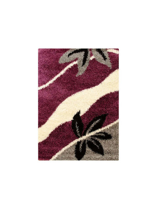 Wohnzimmer Teppich 60x110cm Flieder