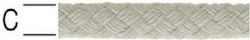 Textile Cotton Rope 8 Strands 6mm 120kg