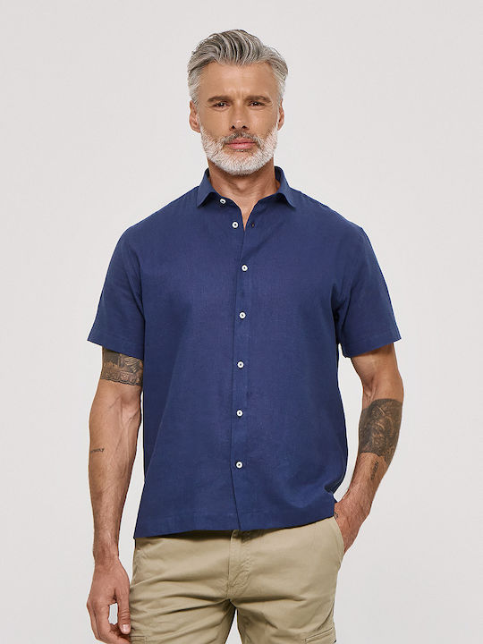 Brokers Jeans Short Sleeve Shirt in Regular Fit...