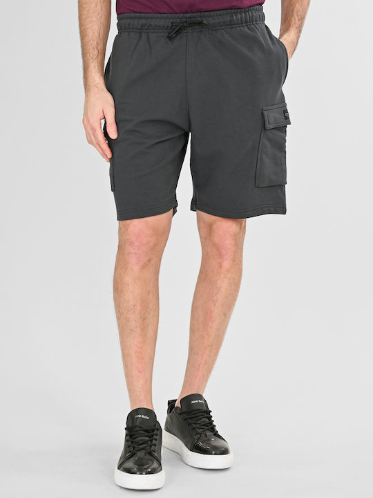 Double Men's Gray Bermuda