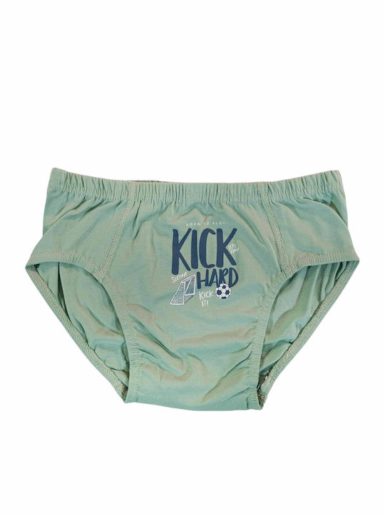 A.D.N Kick Hard Kids Green Panties
