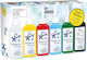 Kreul 42847 Window Color Set 5 X 80 Ml White Yellow Red Blue Green + Black Contour Paint