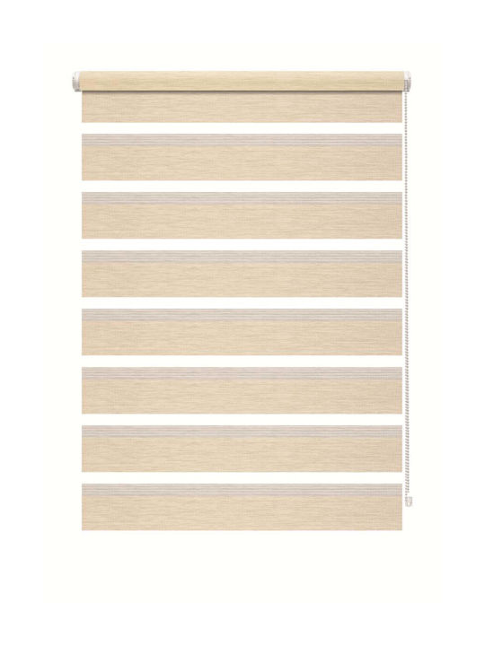 Rollos Partieller Blackout Doppelt Beiges P72.5xH150cm
