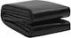 vidaXL Protective Pool Cover Black