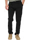 Παντελόνι Chino Ελαστικό σε Relaxed Εφαρμογή Μαύρο