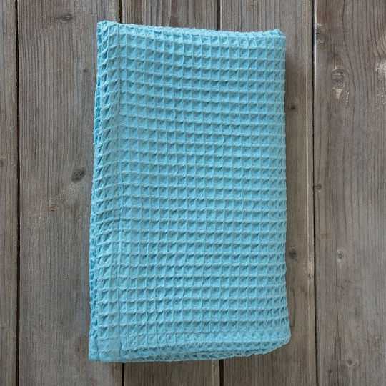Πετσέτα Θαλάσσης Παρεό Shore Light Blue Nima Θαλάσσης 90x160cm 100% Cotton
