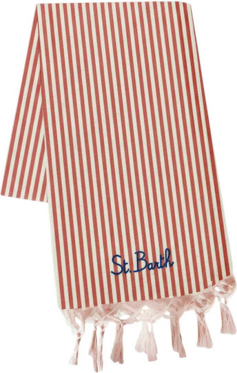 Mc2 Saint Barth Foutas Light N-towel Red 8051689482320