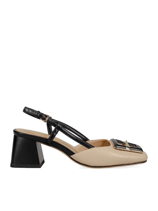 Laura Biagiotti Pantofi cu Toc cu Barete Negre