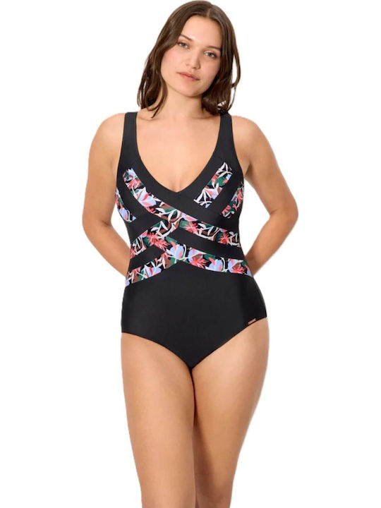 Costum de Baie Întreg Negru