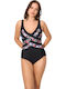 Costum de Baie Întreg Negru