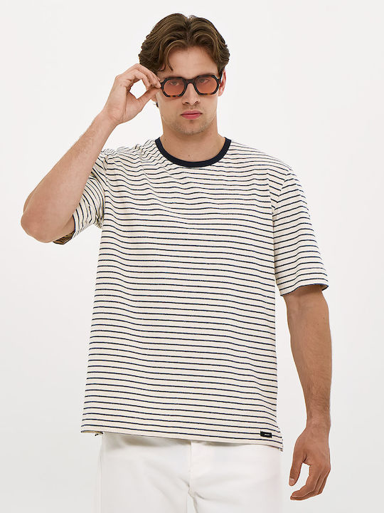 Brokers Jeans Tricou Alb