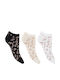 FILA F6149 Sports Socks Black 3 Pairs