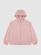Kids Casual Windproof Jacket Pink