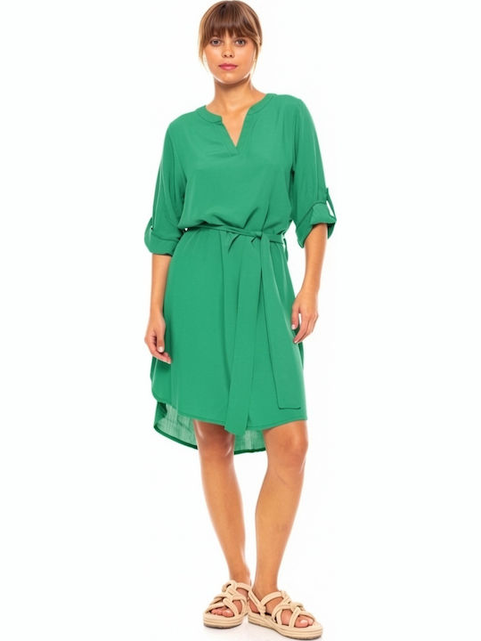 Pink Label Damenkaftan Für Strand Sea Green
