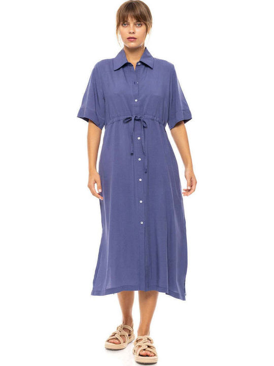 Pink Label Caftan De Plajă Violet