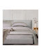 Das Home 1719 Bettlaken-Set Super-Doppel 240x260cm Ecru (4 Stück)