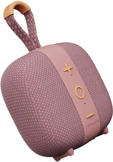 HiFuture LINO S Waterproof Bluetooth Speaker 12W with Battery Life up to 10 Hours Pink