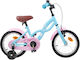 vidaXL 12" Kids' Bicycle City Light Blue