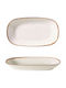 Güral Porselen Shallow Oval Plate 24x14cm