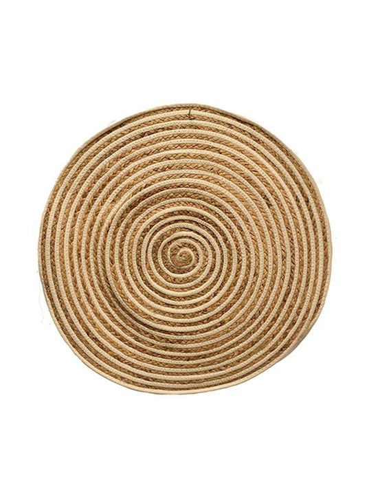 Atmosphera Χαλί Ορθογώνιο Βαμβακερό Natural-white 70x70cm