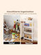 Costway Kitchen Trolley White 54x18.5x103cm