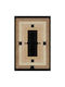 Conceptum Hypnose Sftkece045 Covoraș Rectangular de Bucătărie Black 50x80cm