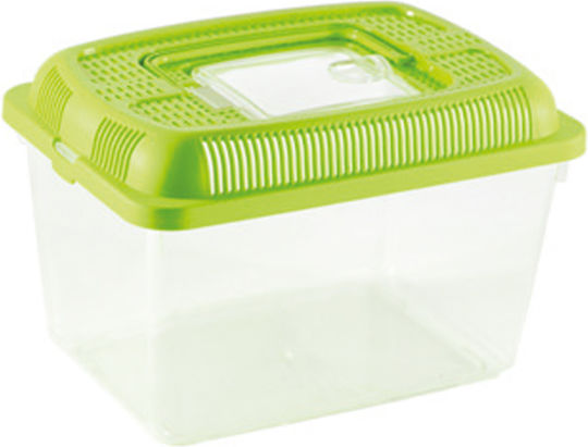 Plastik Aquarium Grün 18×12×13.4cm