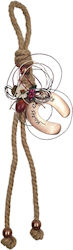 Samandaras Handmade Hanging New Year's Lucky Charm Horseshoe Made of Metal