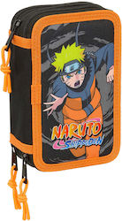 Naruto Ученически Несесер Черен