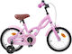 vidaXL 12" Kids' City Bicycle Pink