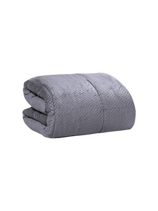 Super King Quilts 220x240cm Gray