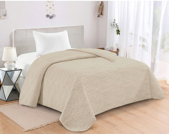 Adam Home Gloria Μονό Cream 160x240cm
