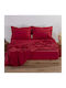 Lucktora Super-Double Bed Sheet With Rubber Hugger 160x200+30cm 1