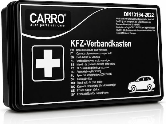 Carro Φαρμακείο Πρώτων Βοηθειών Αυτοκινήτου Κουτί με Εξοπλισμό