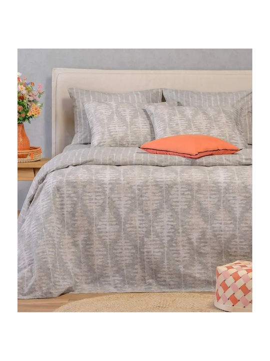 Melinen Kai Bed Sheet Set Super-Double With Rub...