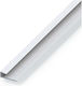 Profil Cadru Anodizat Din Aluminiu 25x5.1 Mm 1 M Alfer Aluminium