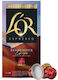 L'Or Espresso Caramel Capsules Compatible with L'Or Machine 10caps