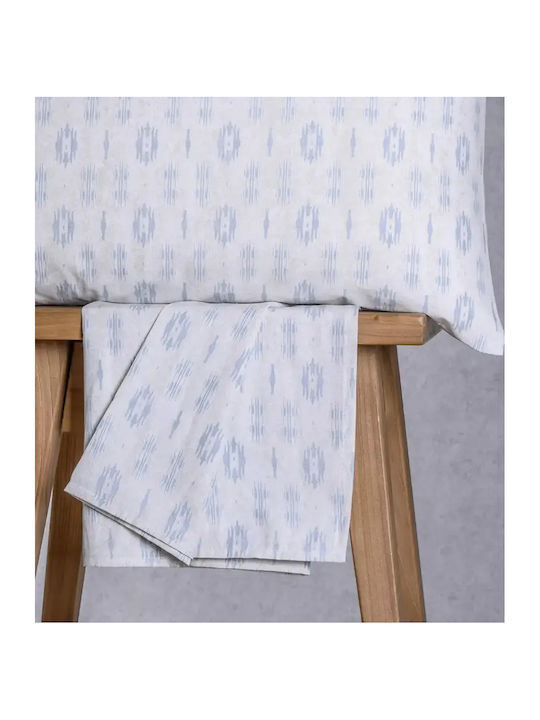 Melinen River Bed Sheet Set with 2 Pillowcases ...